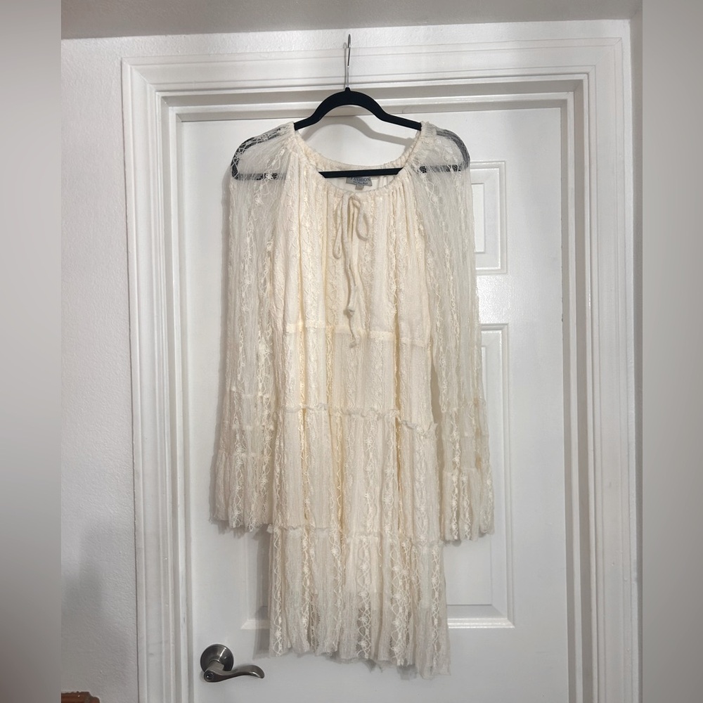 Fashion On The Run Beige Dress